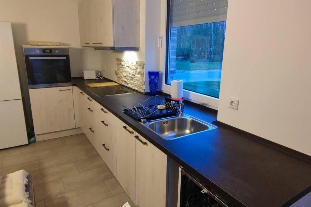 Appartamento Neubau, Moderne Haushaelfte In Amburgo Esterno foto